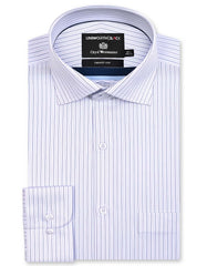 Stripe Navy Tailored Smart Fit Shirt FS2930SF-14.5