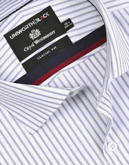 Stripe Blue Classic Fit Shirt FS2932-2RF-15
