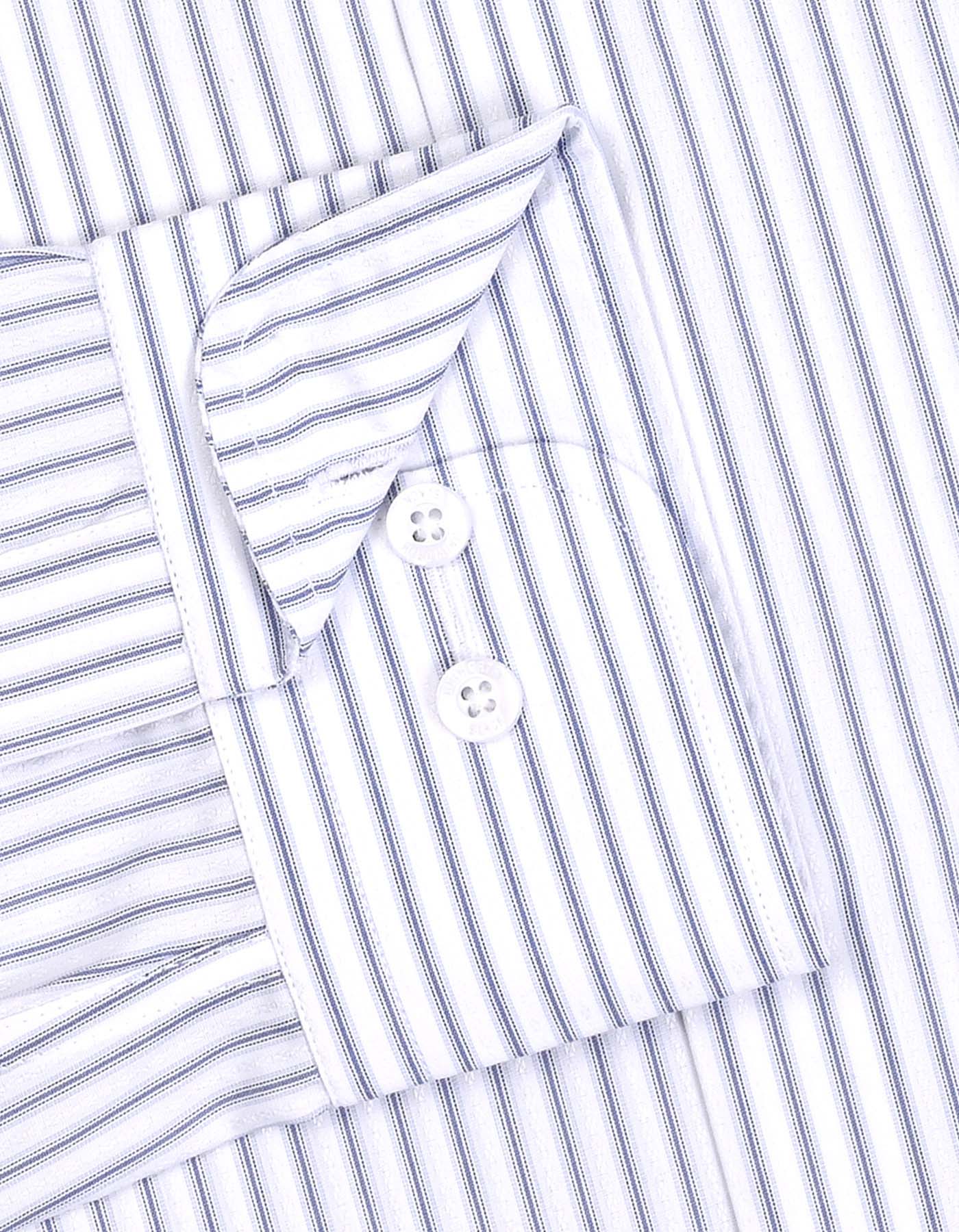 Stripe Blue Tailored Smart Fit Shirt FS2932-2SF-15.5