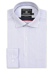 Stripe Blue Tailored Smart Fit Shirt FS2932-2SF-14.5