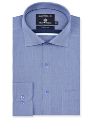 Check Blue Classic Fit Shirt FS2934RF-14.5