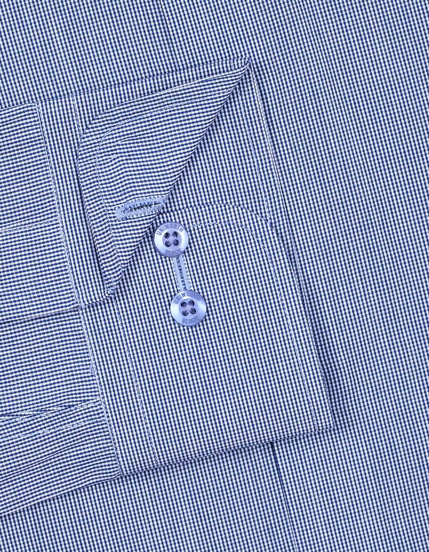 Check Blue Tailored Smart Fit Shirt FS2934SF-15.5