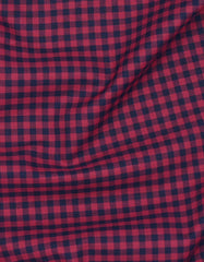 Check Maroon Tailored Smart Fit Shirt FS2935SF-16