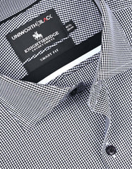 Check Black Tailored Smart Fit Shirt FS2939-1SF-15