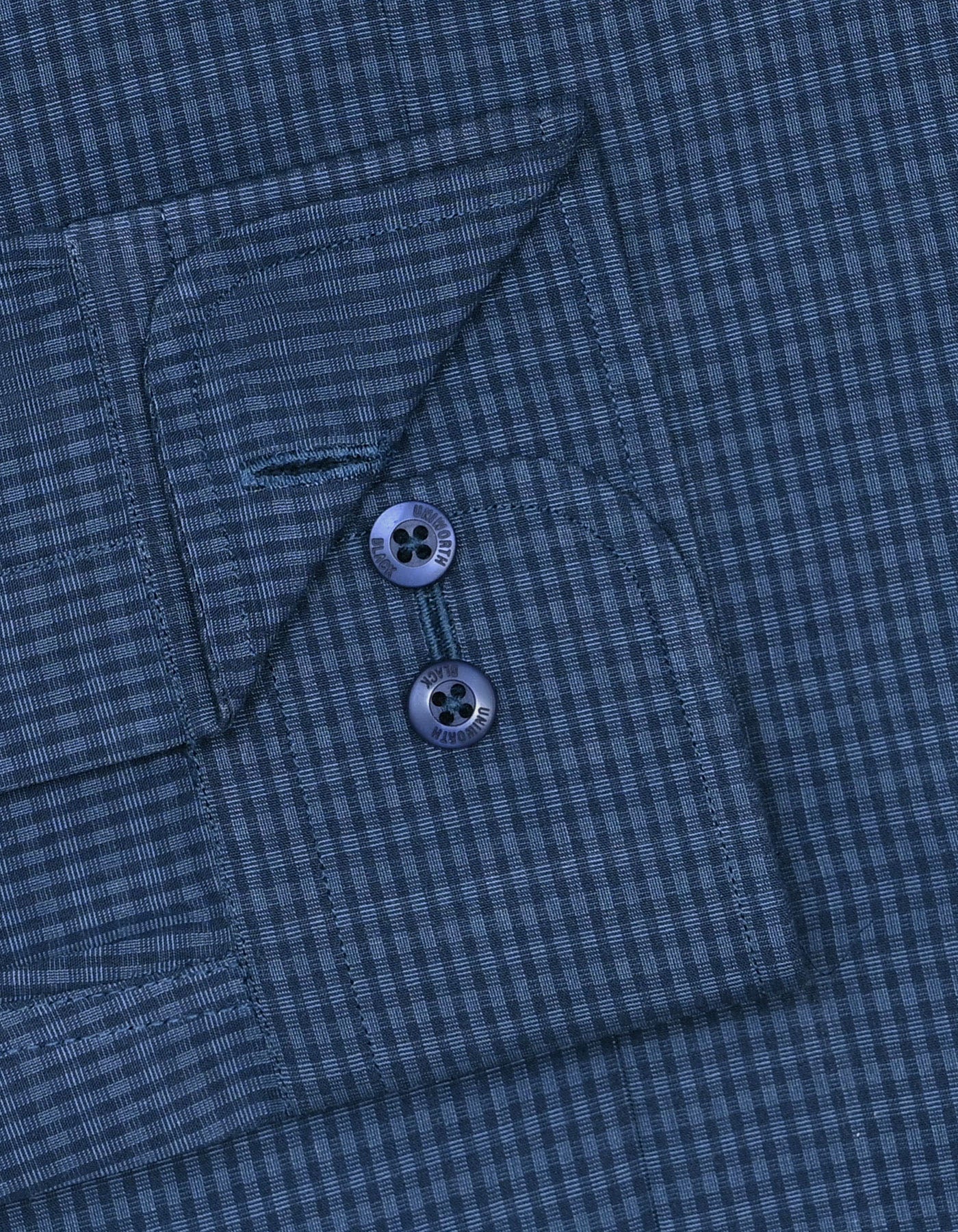 Check Navy Classic Fit Shirt FS2940RF-15.5
