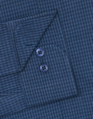 Check Navy Classic Fit Shirt FS2940RF-15.5