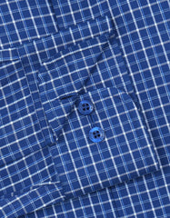 Check Blue Classic Fit Shirt FS2941RF-15.5