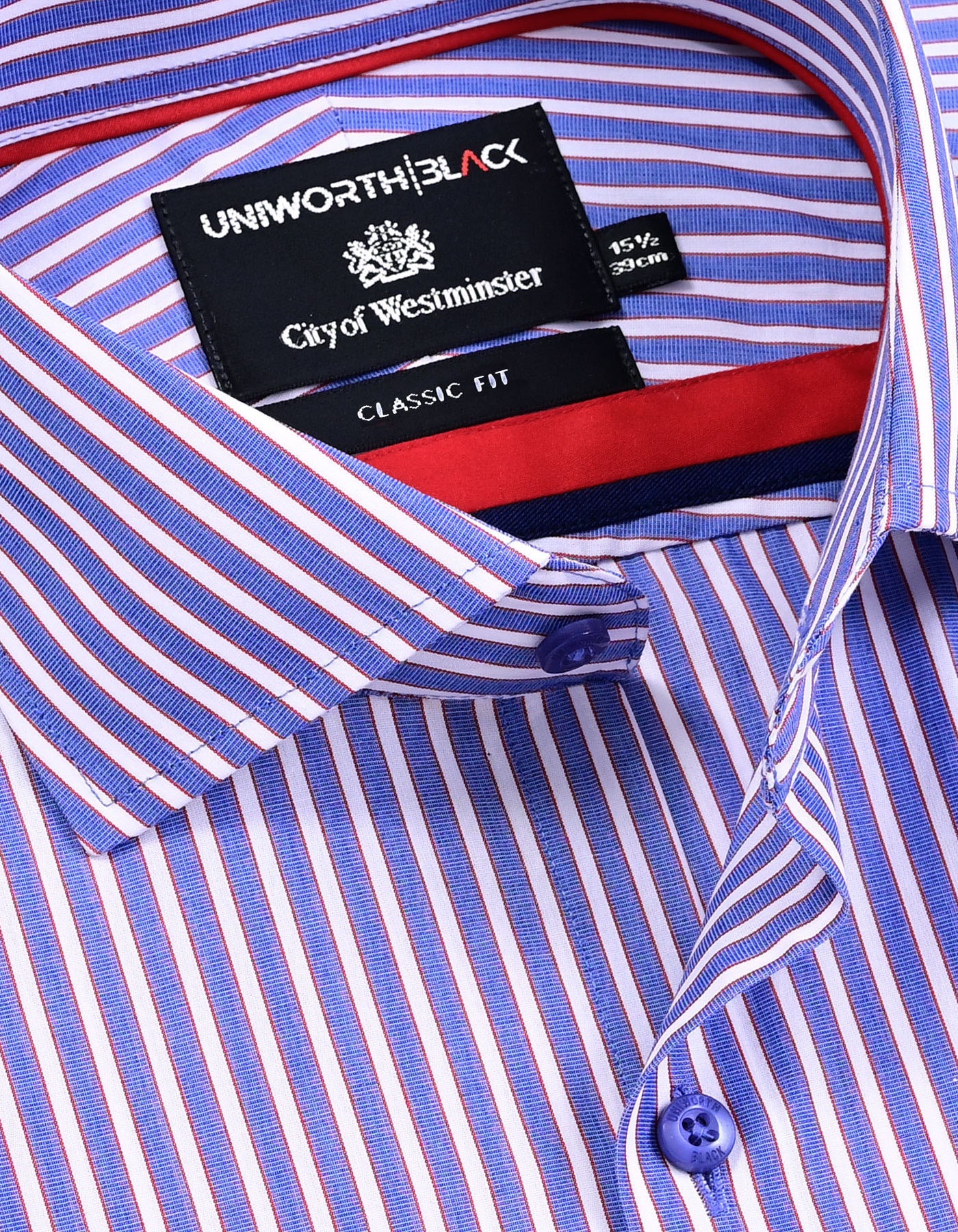 Stripe Blue Classic Fit Shirt FS2943RF-15