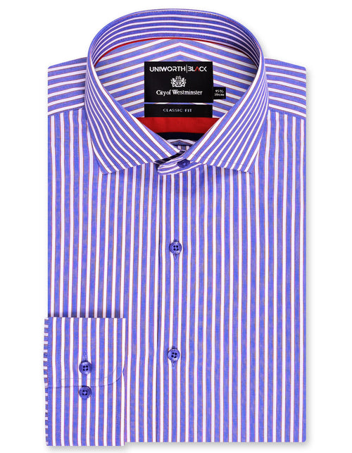Blue Stripe Classic Fit Shirt