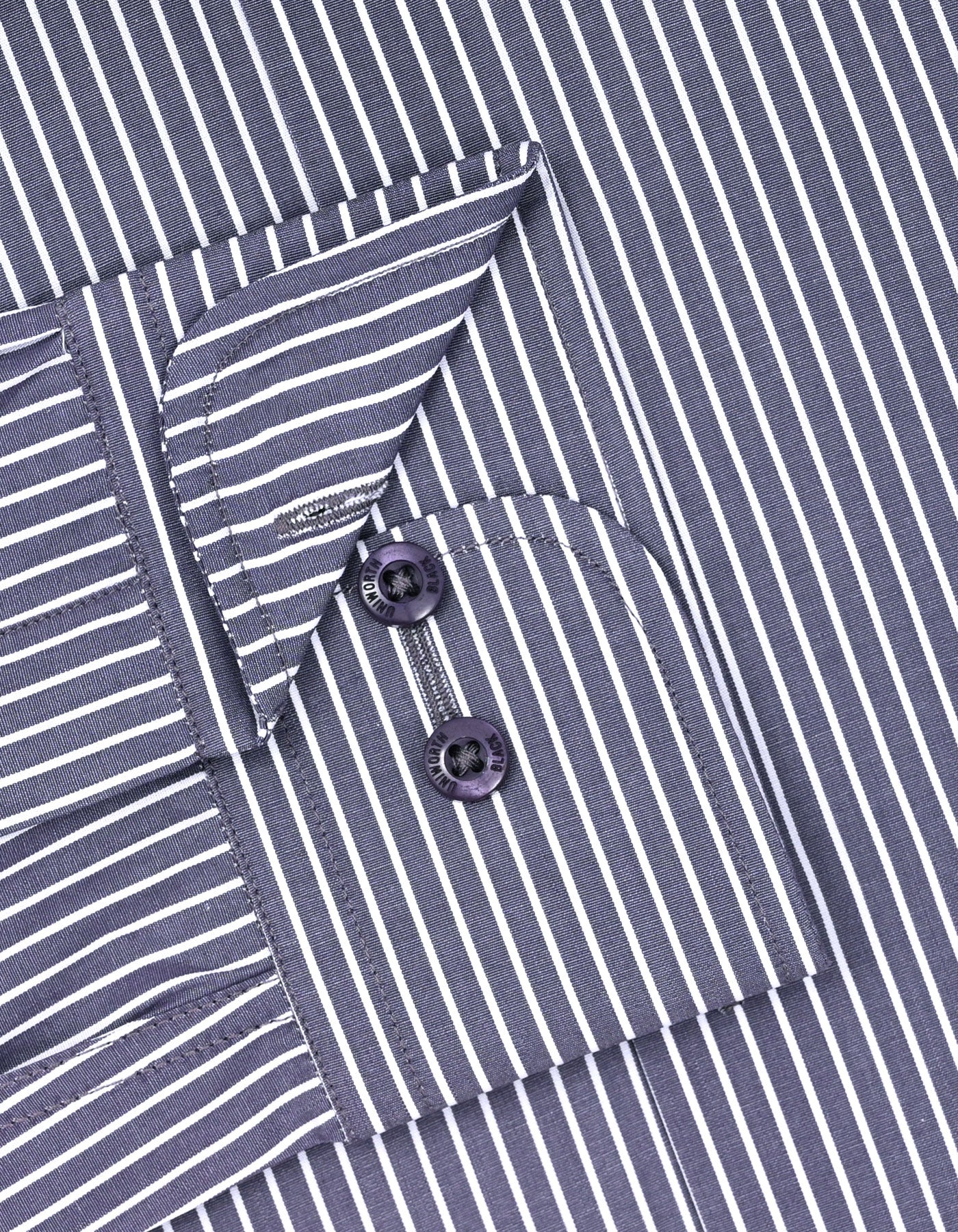Stripe Grey Tailored Smart Fit Shirt FS2958-1SF-15.5