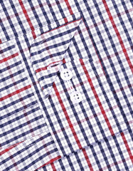 Check Maroon Tailored Smart Fit Shirt FS2973SF-15.5