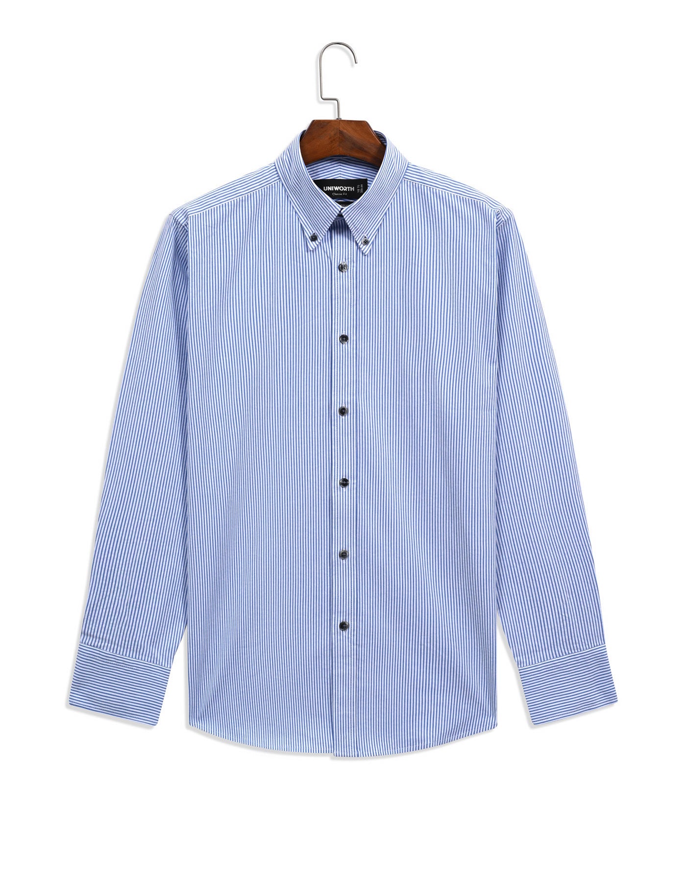 Stripe Blue Classic Fit Shirt FS2984RF-15.5