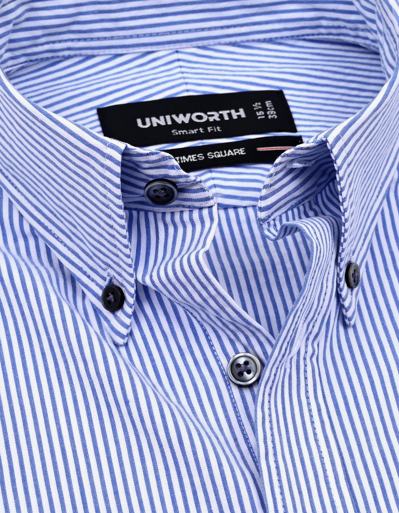 Stripe Blue Tailored Smart Fit Shirt FS2984SF-15