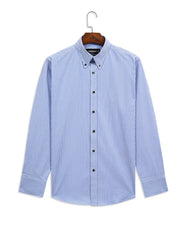 Stripe Blue Tailored Smart Fit Shirt FS2984SF-15.5