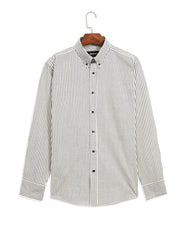 Stripe Grey Classic Fit Shirt FS2985RF-15.5
