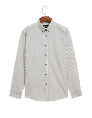 Stripe Grey Tailored Smart Fit Shirt FS2985SF-15.5