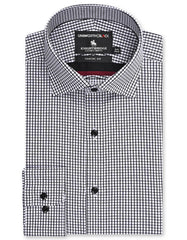 Check Black Classic Fit Shirt FS2988RF-14.5