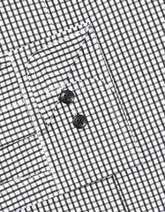 Check Black Tailored Smart Fit Shirt FS2988SF-15.5