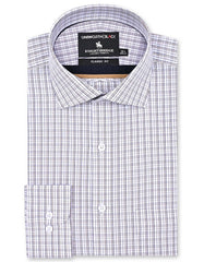 Check Brown Classic Fit Shirt FS2994RF-14.5