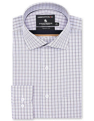 Check Brown Tailored Smart Fit Shirt FS2994SF-14.5