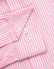 Stripe L Pink Classic Fit Shirt FS2997-1RF-15.5