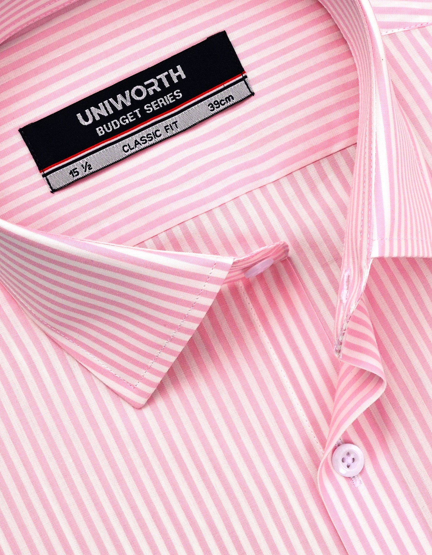 Stripe L Pink Classic Fit Shirt FS2997-1RF-15