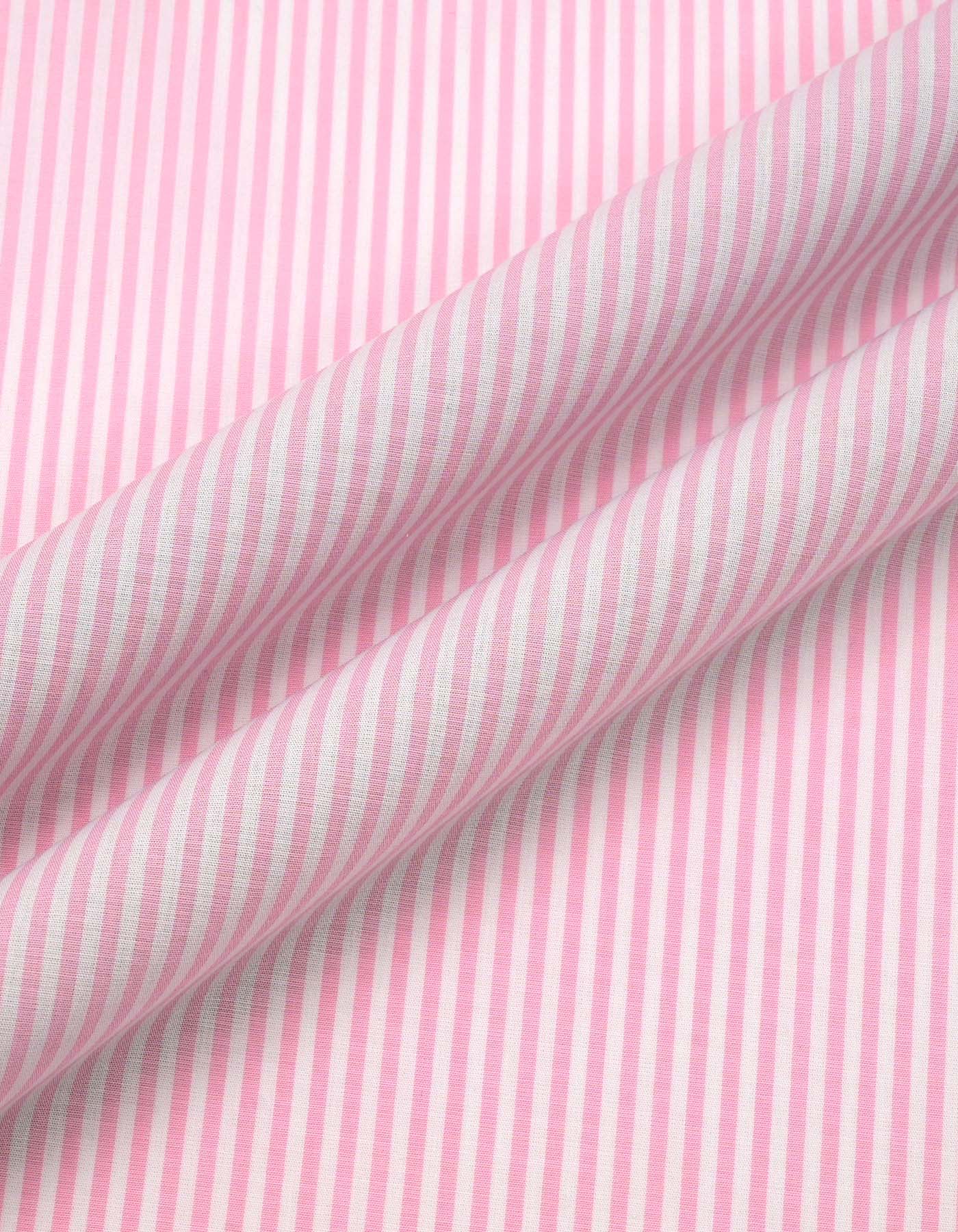 Stripe L Pink Tailored Smart Fit Shirt FS2997-1SF-16