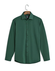 Plain Green Tailored Smart Fit Shirt FS29SF-15.5