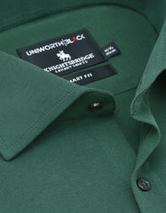 Plain Green Tailored Smart Fit Shirt FS29SF-15