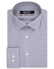 Check Grey Tailored Smart Fit Shirt FS3012SF-14.5