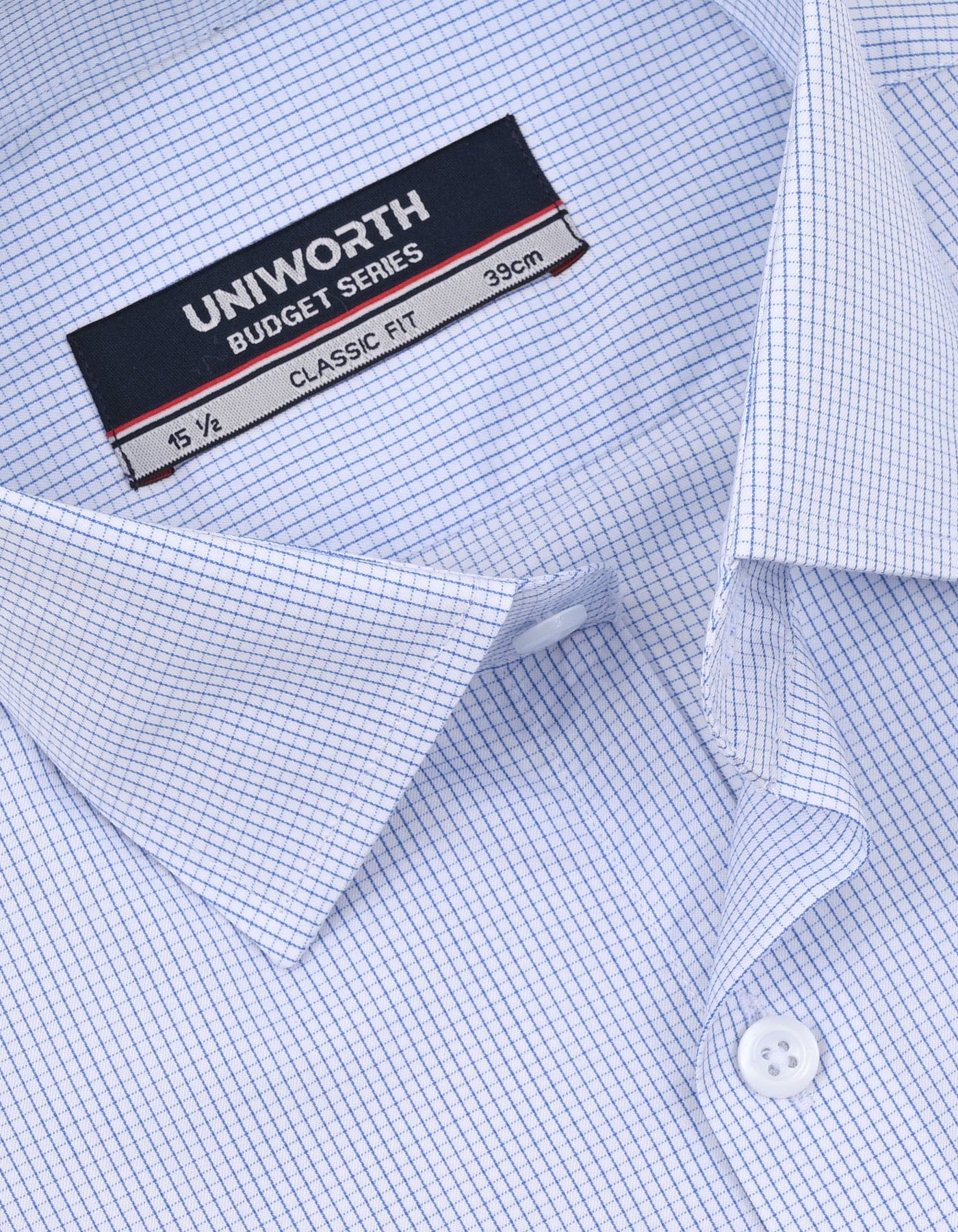Check Blue Classic Fit Shirt FS3013RF-15