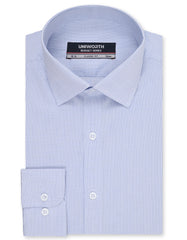 Check Blue Classic Fit Shirt FS3013RF-14.5