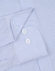 Check Blue Tailored Smart Fit Shirt FS3013SF-15.5