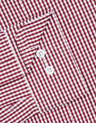 Check Maroon Classic Fit Shirt FS3036RF-15.5