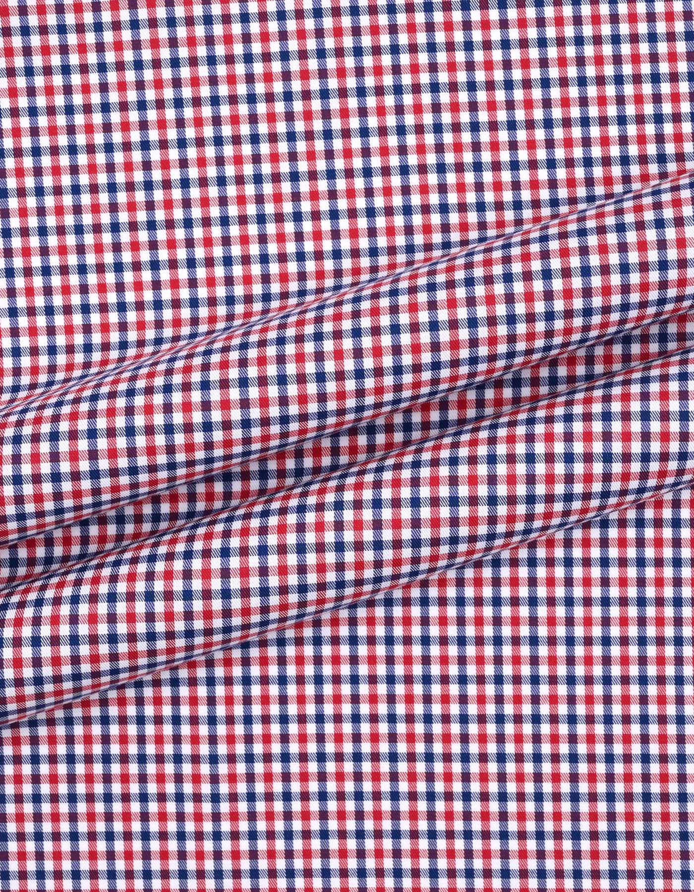 Check Red Tailored Smart Fit Shirt FS3038SF-16