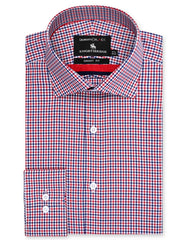 Check Red Tailored Smart Fit Shirt FS3038SF-14.5
