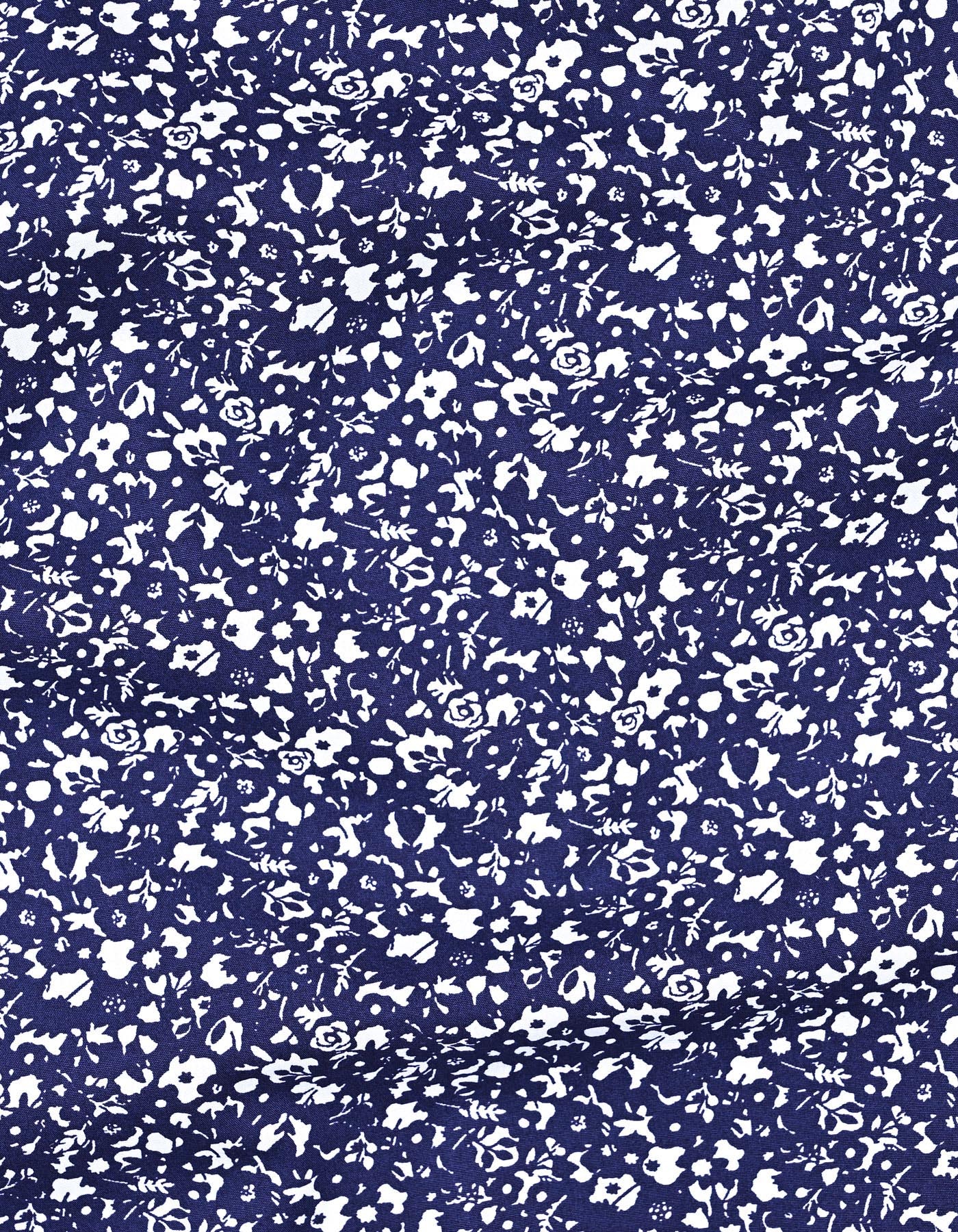 Printed Navy Classic Fit Shirt FS801RF-16