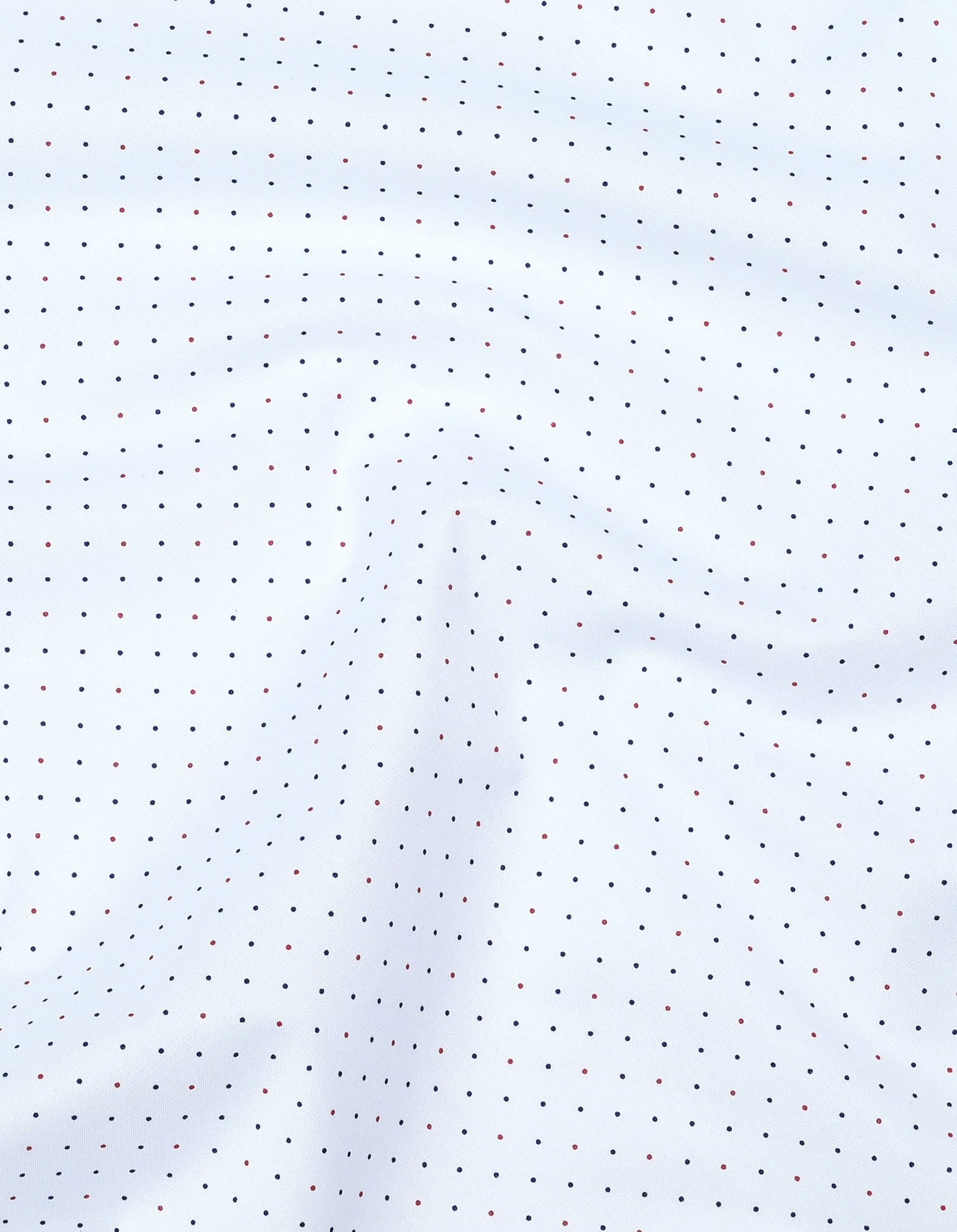 Printed White Smart Fit Shirt FS835SH-16