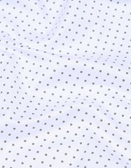 Printed White Classic Fit Shirt FS845RF-16