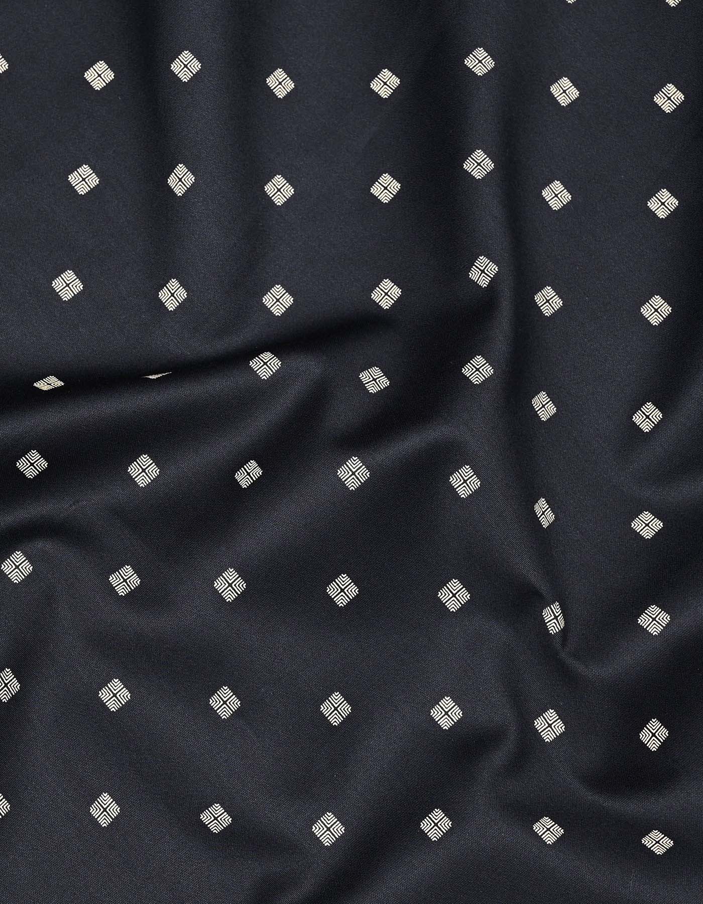 Printed Black Classic Fit Shirt FS855-1RF-16
