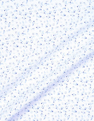 Printed Blue Tailored Smart Fit Shirt FS865-1SH-16