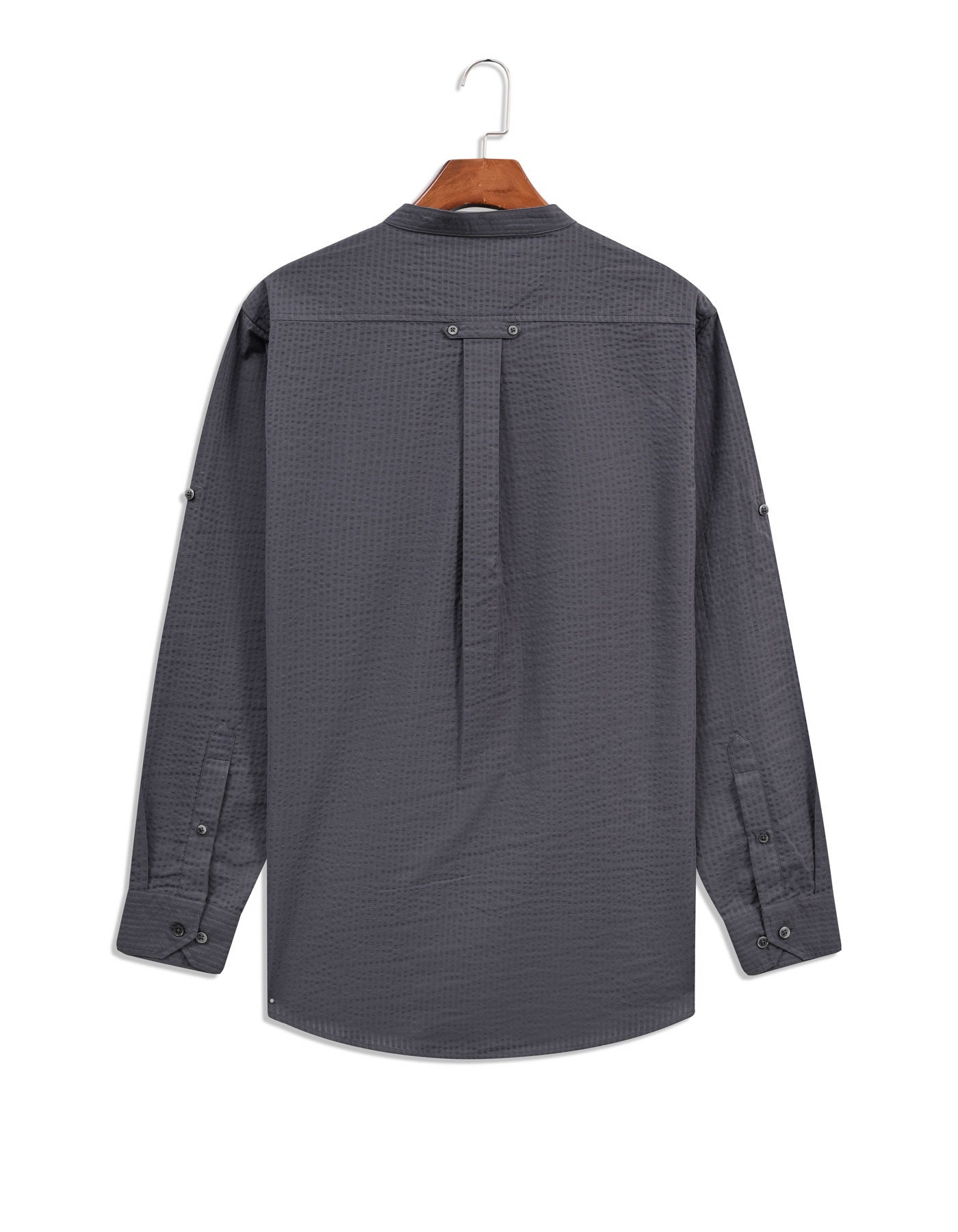 Stripe D Grey Tailored Smart Fit Shirt FS899-1SF-16.5
