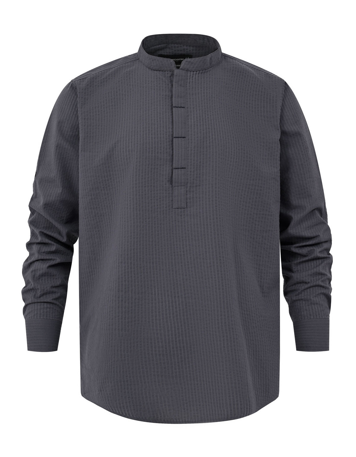Stripe D Grey Tailored Smart Fit Shirt FS899-1SF-14.5