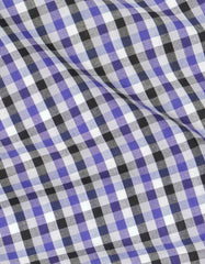 Check Black/Purple Classic Fit Shirt FS968RF-17.5