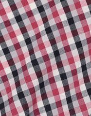 Check Black/Red Classic Fit Shirt FS969RF-17.5