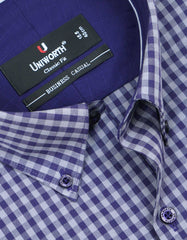 Check Grey Classic Fit Shirt FS973RF-15