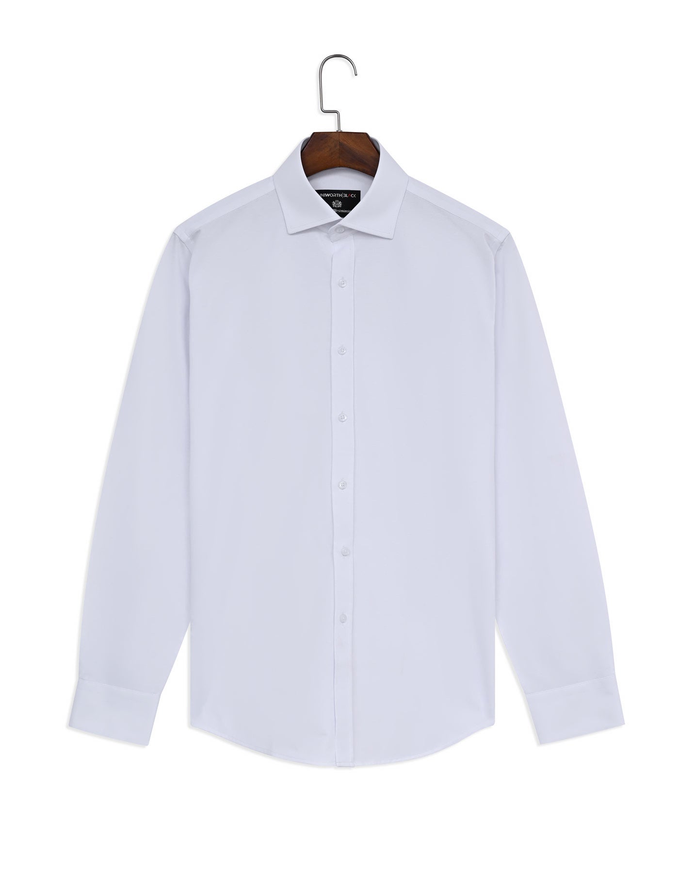Formal Shirt Knit White 15? FSK09RF Uni Black FSK09RF-15.5