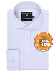 Formal Shirt Knit White 14? FSK09RF Uni Black FSK09RF-14.5