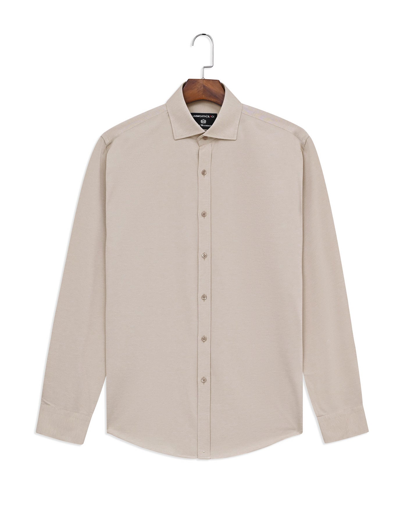 Formal Shirt Knit Khaki 15? FSK12SF Uni Black FSK12SF-15.5