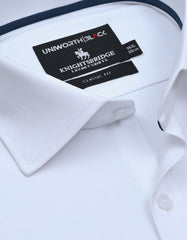 Plain White Classic Fit Shirt FSK13RF-15